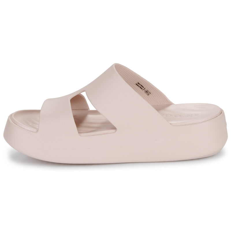 Crocs Getaway Platform H-Strap Beige Ciabatta Donna - 4