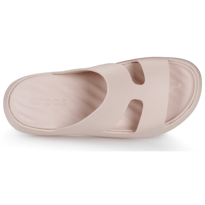 Crocs Getaway Platform H-Strap Beige Ciabatta Donna - 6