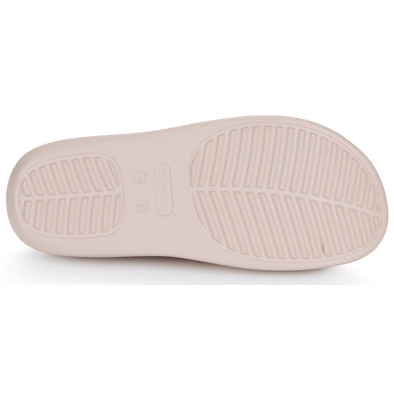 Crocs Getaway Platform H-Strap Beige Ciabatta Donna - 7