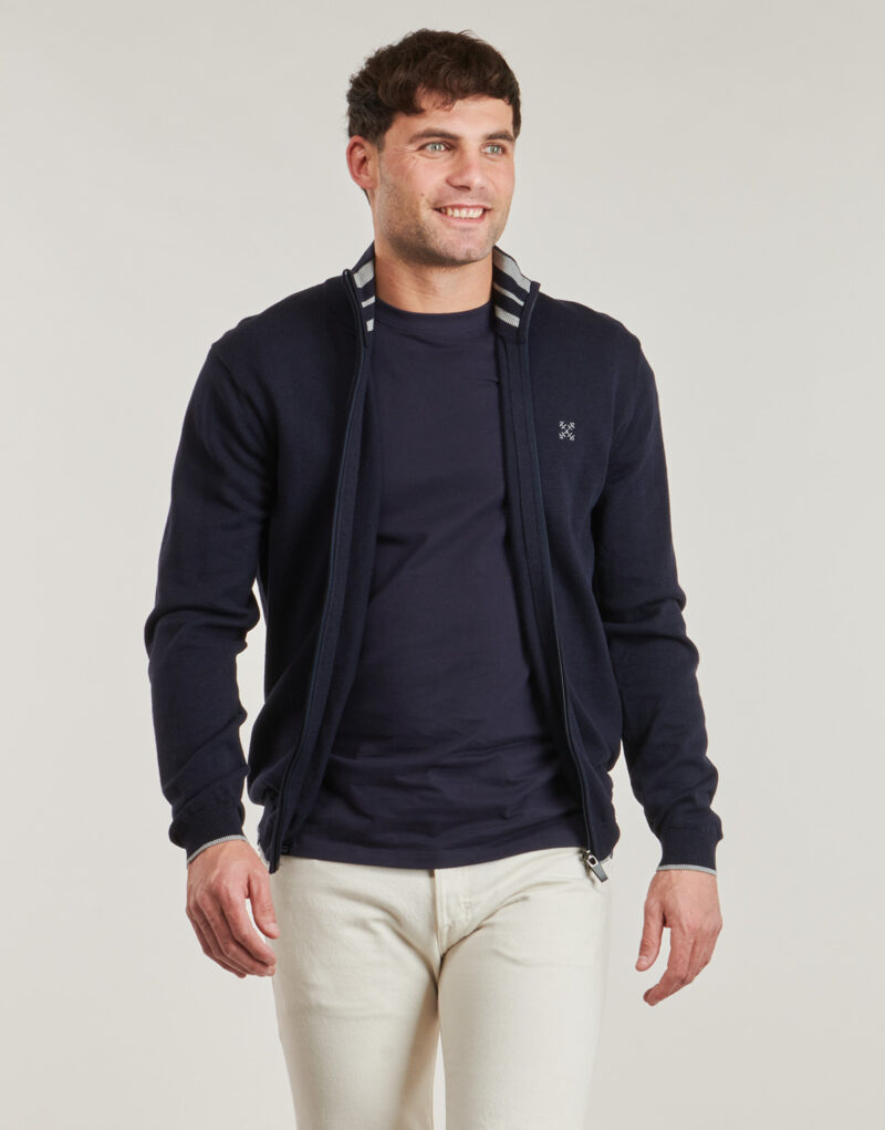 Gilet / Cardigan  Oxbow  R1PEZIP  Marine Gilet / Cardigan Uomo - 2