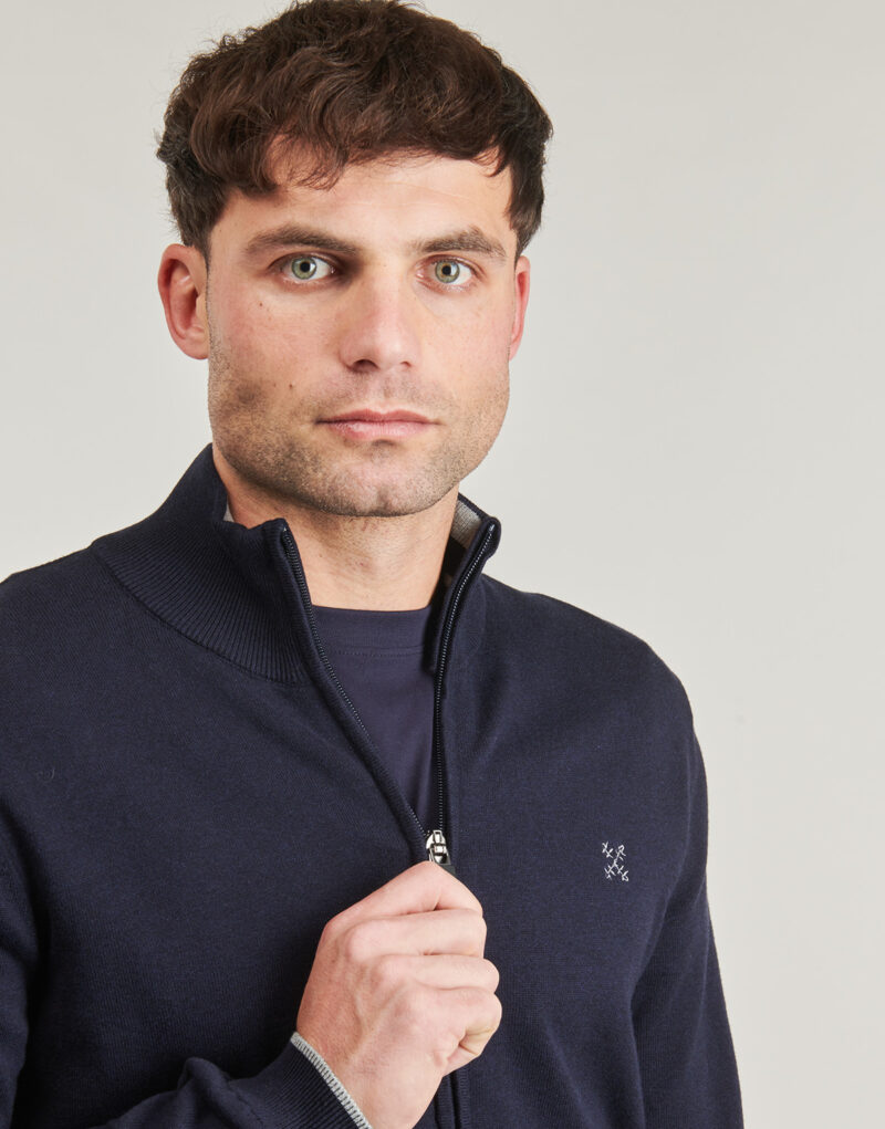 Gilet / Cardigan  Oxbow  R1PEZIP  Marine Gilet / Cardigan Uomo - 5