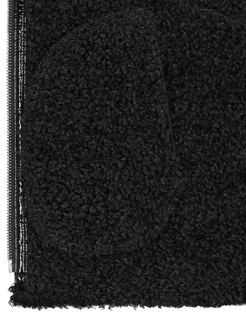 Giubbotto Guess LS ANDREA FAUX SHEARLING JKT Nero Giubbotti Donna - 6