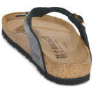 BIRKENSTOCK Gizeh Pelle / Animal / Black / Regular Nero Ciabatta Donna - 5