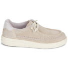 HEYDUDE Harper Moc Crafted Suede Beige Slip on Donna - 2