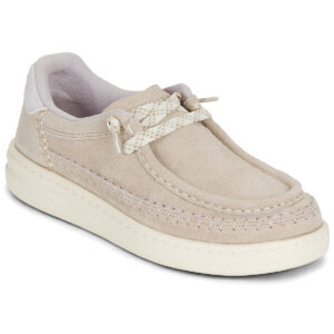 Harper Moc Crafted Suede  Beige