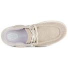 HEYDUDE Harper Moc Crafted Suede Beige Slip on Donna - 6