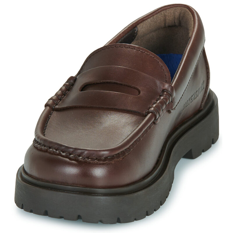 BIRKENSTOCK Highwood Loafer Pelle / Nero / Brown / Stretto Marrone Mocassini Donna - 3