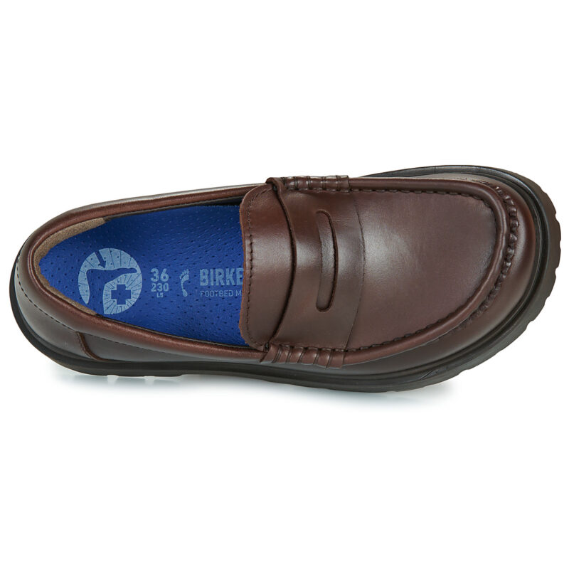 BIRKENSTOCK Highwood Loafer Pelle / Nero / Brown / Stretto Marrone Mocassini Donna - 6
