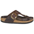 BIRKENSTOCK Gizeh Big Buckle Oiled / Pelle / Regular Marrone Infradito Donna - 2