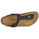 BIRKENSTOCK Gizeh Print / Leo / Black / Stretto Nero Infradito Donna - 6