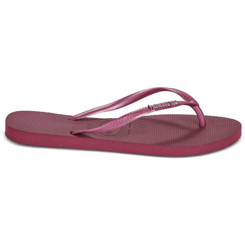 Havaianas SLIM LOGO METALLIC Rosso Infradito Donna - 2