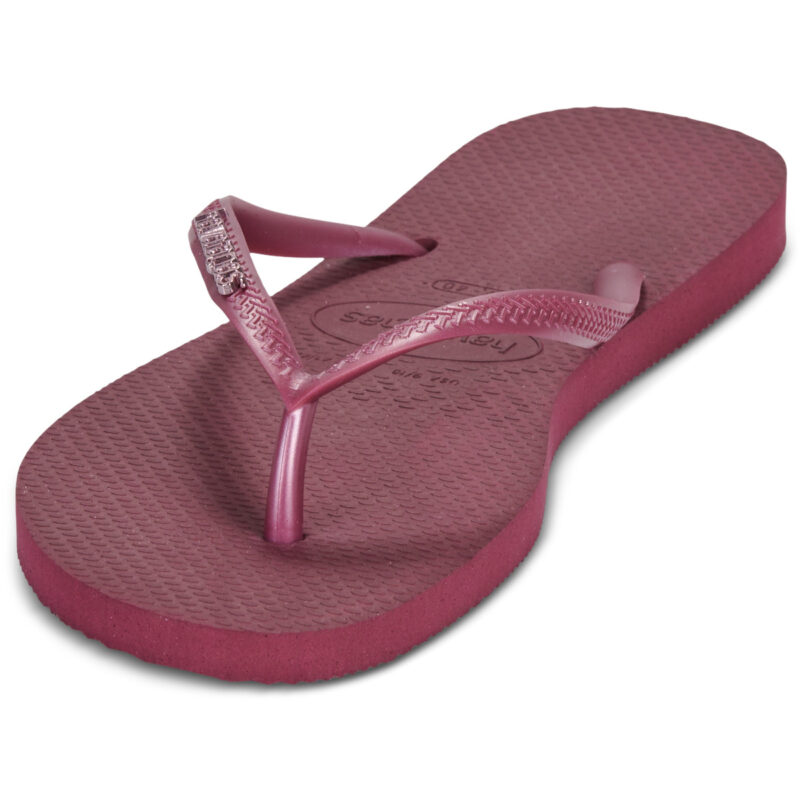 Havaianas SLIM LOGO METALLIC Rosso Infradito Donna - 3