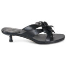 MICHAEL Michael Kors JACIE KITTEN SANDAL Nero Ciabatta Donna - 2