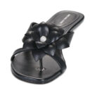 MICHAEL Michael Kors JACIE KITTEN SANDAL Nero Ciabatta Donna - 3