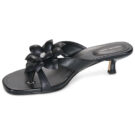 MICHAEL Michael Kors JACIE KITTEN SANDAL Nero Ciabatta Donna - 4