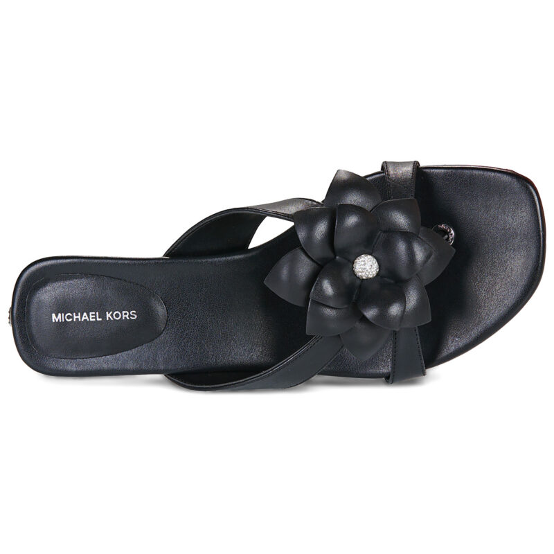 MICHAEL Michael Kors JACIE KITTEN SANDAL Nero Ciabatta Donna - 6