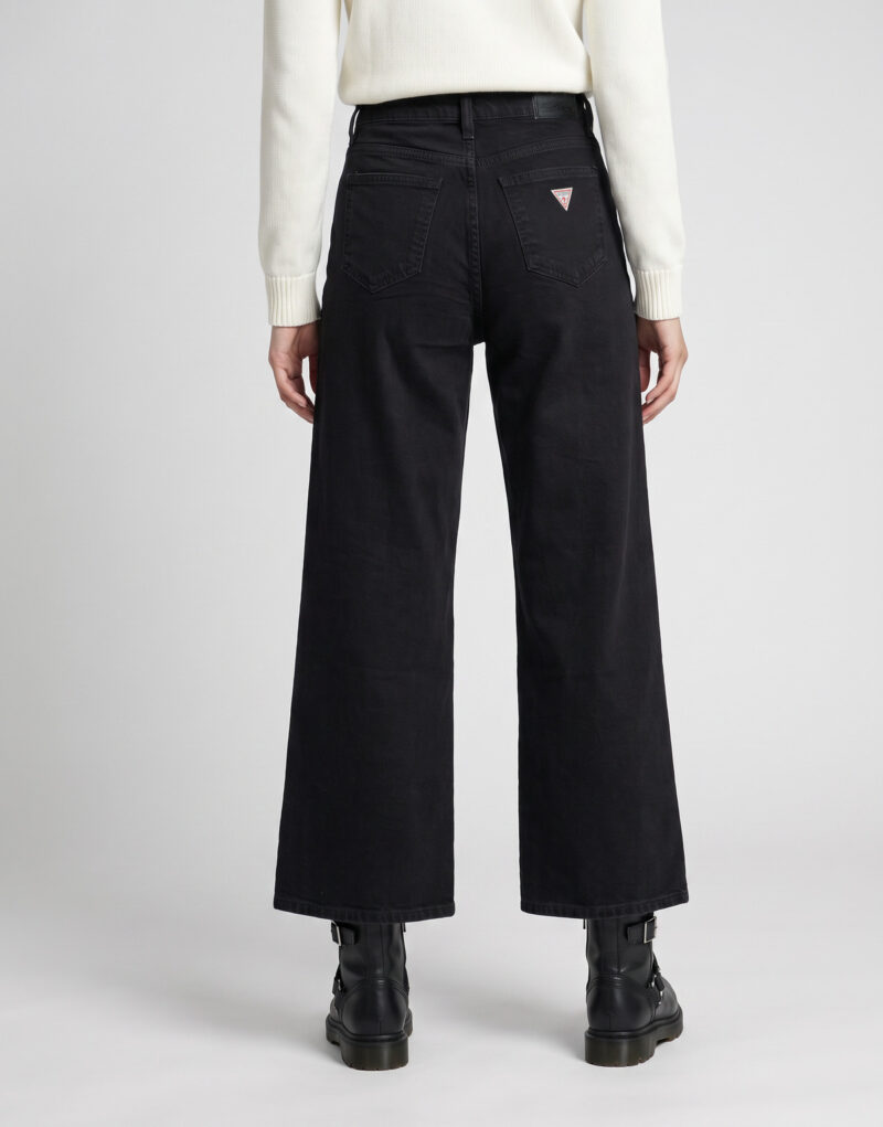 Jeans Flare Guess G11 WIDE LEG Nero Jeans Flare Donna - 4