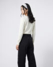 Jeans Flare Guess G11 WIDE LEG Nero Jeans Flare Donna - 5