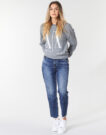Jeans boyfriend Armani Exchange 6GYJ16-Y2MHZ-1502 Blu Jeans boyfriend Donna - 2