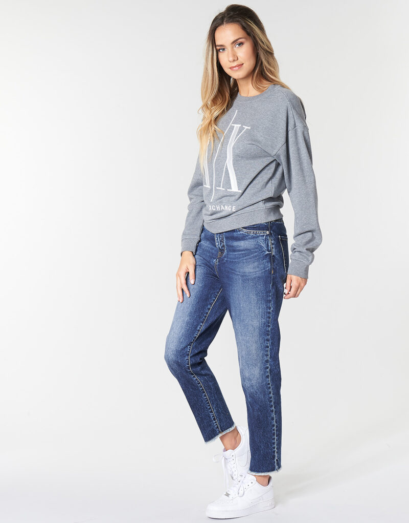 Jeans boyfriend Armani Exchange 6GYJ16-Y2MHZ-1502 Blu Jeans boyfriend Donna - 3