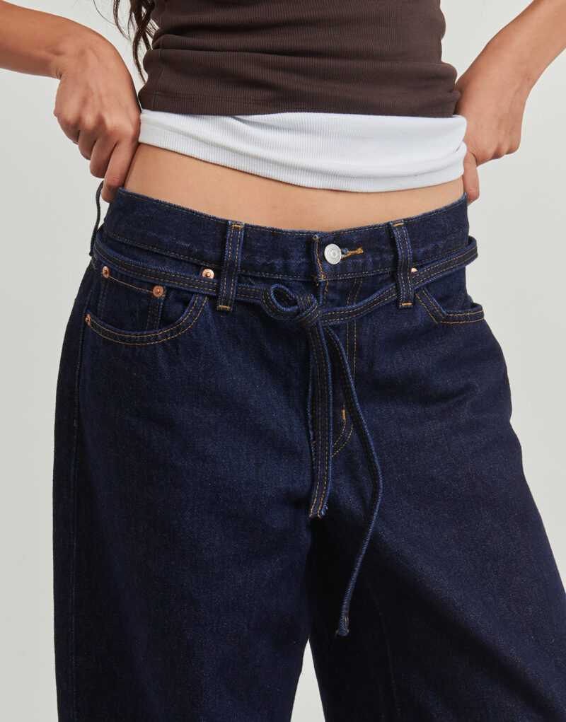 Jeans larghi Levis XL STRAIGHT Blu Jeans larghi Donna - 5