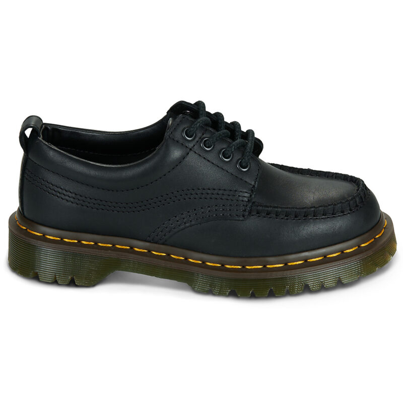 Dr. Martens LOWELL BLACK CRAZY HORSE Nero Derby Donna - 2