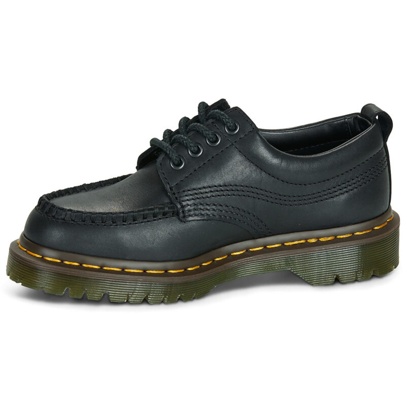 Dr. Martens LOWELL BLACK CRAZY HORSE Nero Derby Donna - 4