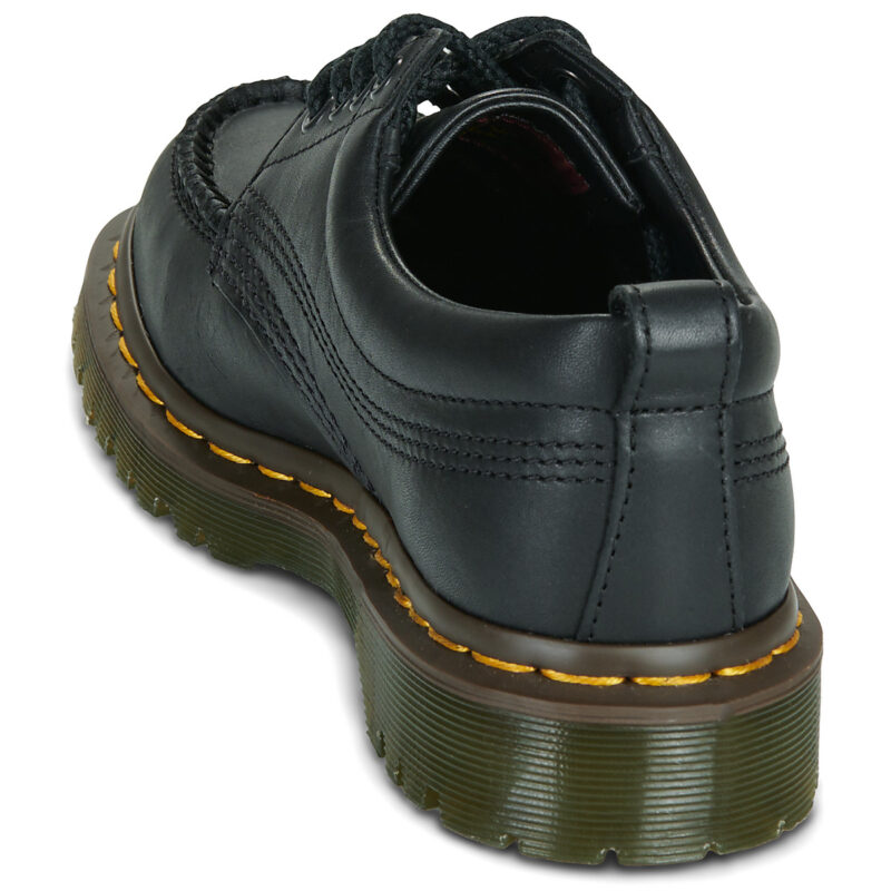 Dr. Martens LOWELL BLACK CRAZY HORSE Nero Derby Donna - 5
