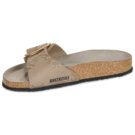 BIRKENSTOCK Madrid Big Buckle Print / Python / Grigio / Taupe / Stretto Beige Ciabatta Donna - 4