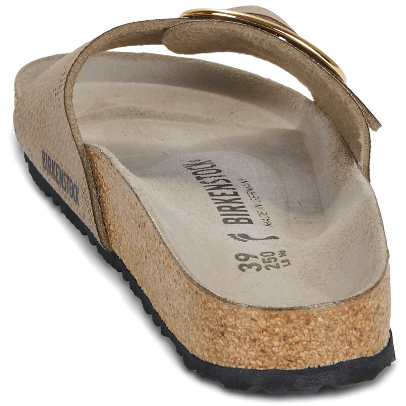 BIRKENSTOCK Madrid Big Buckle Print / Python / Grigio / Taupe / Stretto Beige Ciabatta Donna - 5