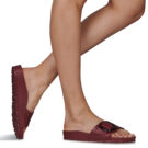 BIRKENSTOCK Madrid Big Buckle EVA Eva / Marrone / Rosso scuro / Stretto Bordeaux Ciabatta Donna - 8