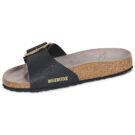 BIRKENSTOCK Madrid Big Buckle Print / Python / Black / Stretto Nero Ciabatta Donna - 4