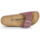 BIRKENSTOCK Madrid Suede / Pelle / Pepper / Stretto Bordeaux Ciabatta Donna - 6