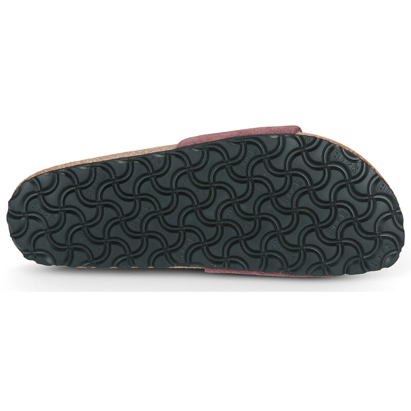BIRKENSTOCK Madrid Suede / Pelle / Pepper / Stretto Bordeaux Ciabatta Donna - 7