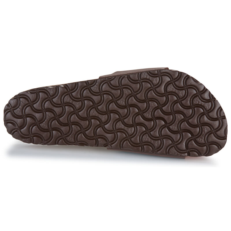 BIRKENSTOCK Madrid Birko-flor / Nero / Brown / Regular Marrone Ciabatta Donna - 7