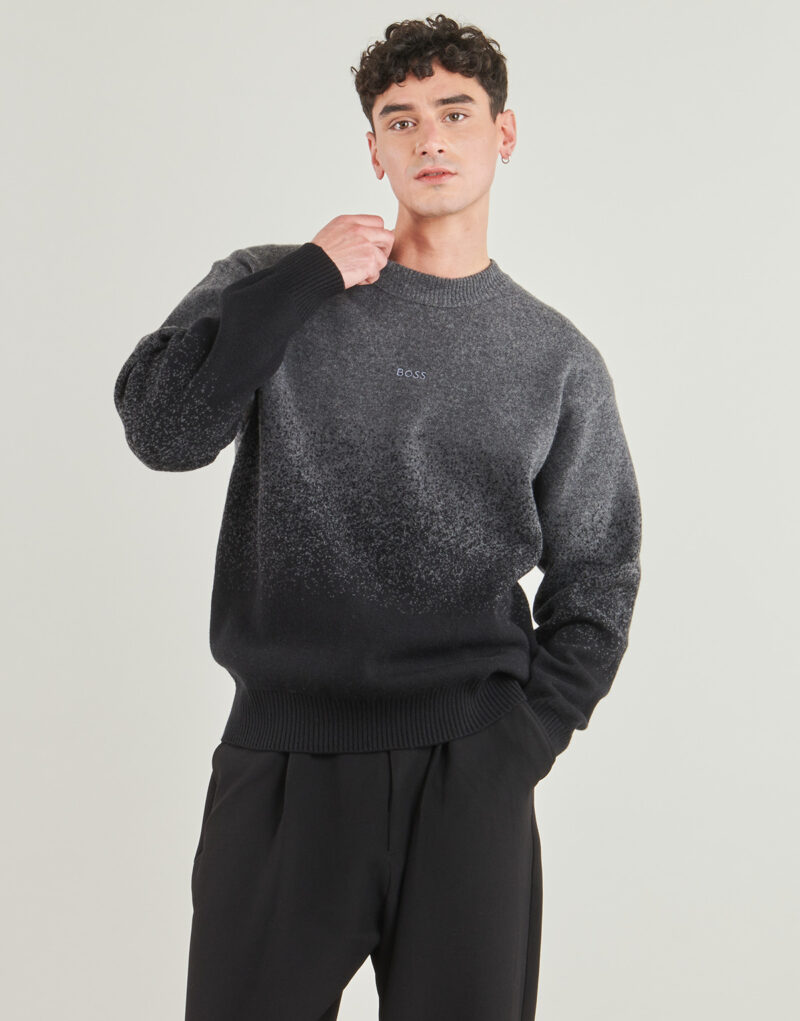 Maglione BOSS Kalbrush Grigio Maglioni Uomo - 2