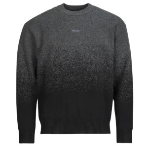 Maglione uomo BOSS  Kalbrush  Grigio BOSS 4063547416037