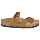 BIRKENSTOCK Mayari Nubuck / Mink / Regular Marrone Ciabatta Donna - 2