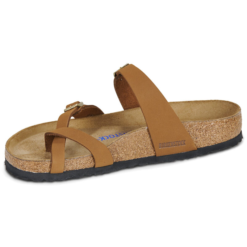 BIRKENSTOCK Mayari Nubuck / Mink / Regular Marrone Ciabatta Donna - 4