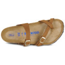 BIRKENSTOCK Mayari Nubuck / Mink / Regular Marrone Ciabatta Donna - 6
