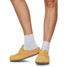 BIRKENSTOCK Naples Suede / Brown / Regular Giallo Zoccoli Donna - 8