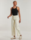 Pantaloni larghi Pepe jeans HIGH RISE WIDE CROP TANIA Beige Pantaloni larghi Donna - 3
