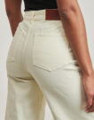 Pantaloni larghi Pepe jeans HIGH RISE WIDE CROP TANIA Beige Pantaloni larghi Donna - 5