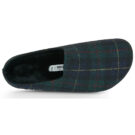 Birkenstock Amsterdam Dip / Shearling / Green / Navy / Plaid / Regular Marine Pantofole Uomo - 6