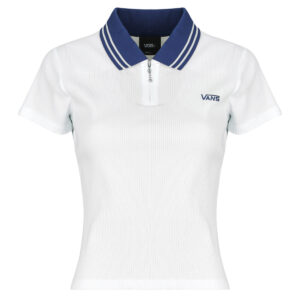 Polo    PRISCILLA POLO SS TOP  Bianco
