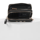 Guess LINDSEY SLG MED DOUBLE ZIP Nero Portamonete Donna - 3