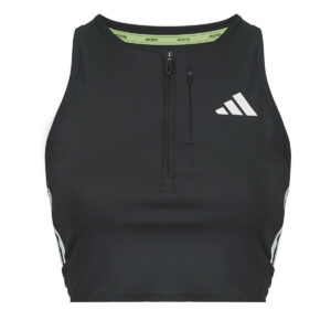 Reggiseno sportivo    Adizero Running Gel Pocket Crop Long-Sleeve Top  Nero