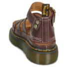 Dr. Martens CLARISSA QUAD RODEO 3 STRAP SANDAL DARK BROWN CLASSIC PULL UP Marrone Sandali bassi Donna - 5