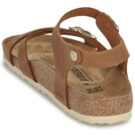 BIRKENSTOCK Kumba Pelle / Huilé / Cognac / Stretto Marrone Sandali bassi Donna - 5