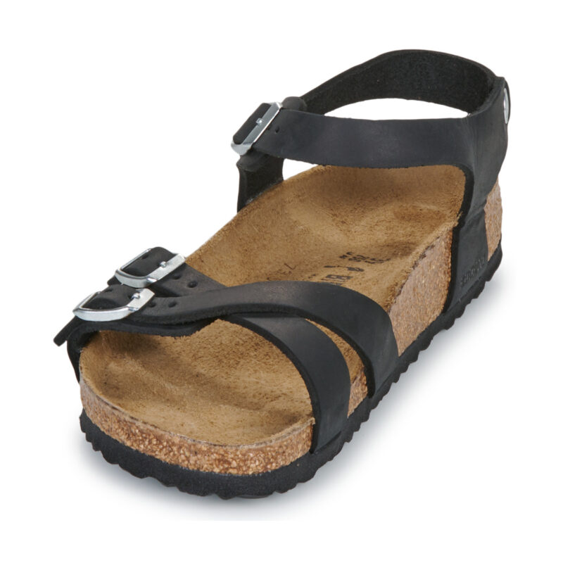 BIRKENSTOCK Kumba Pelle / Huilé / Black / Stretto Nero Sandali bassi Donna - 3